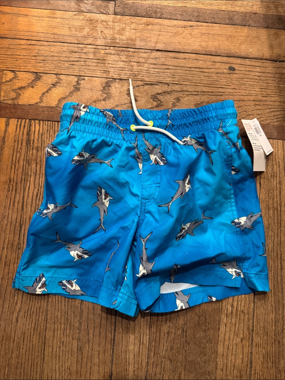 GAP Blue Shark Print Swim Shorts